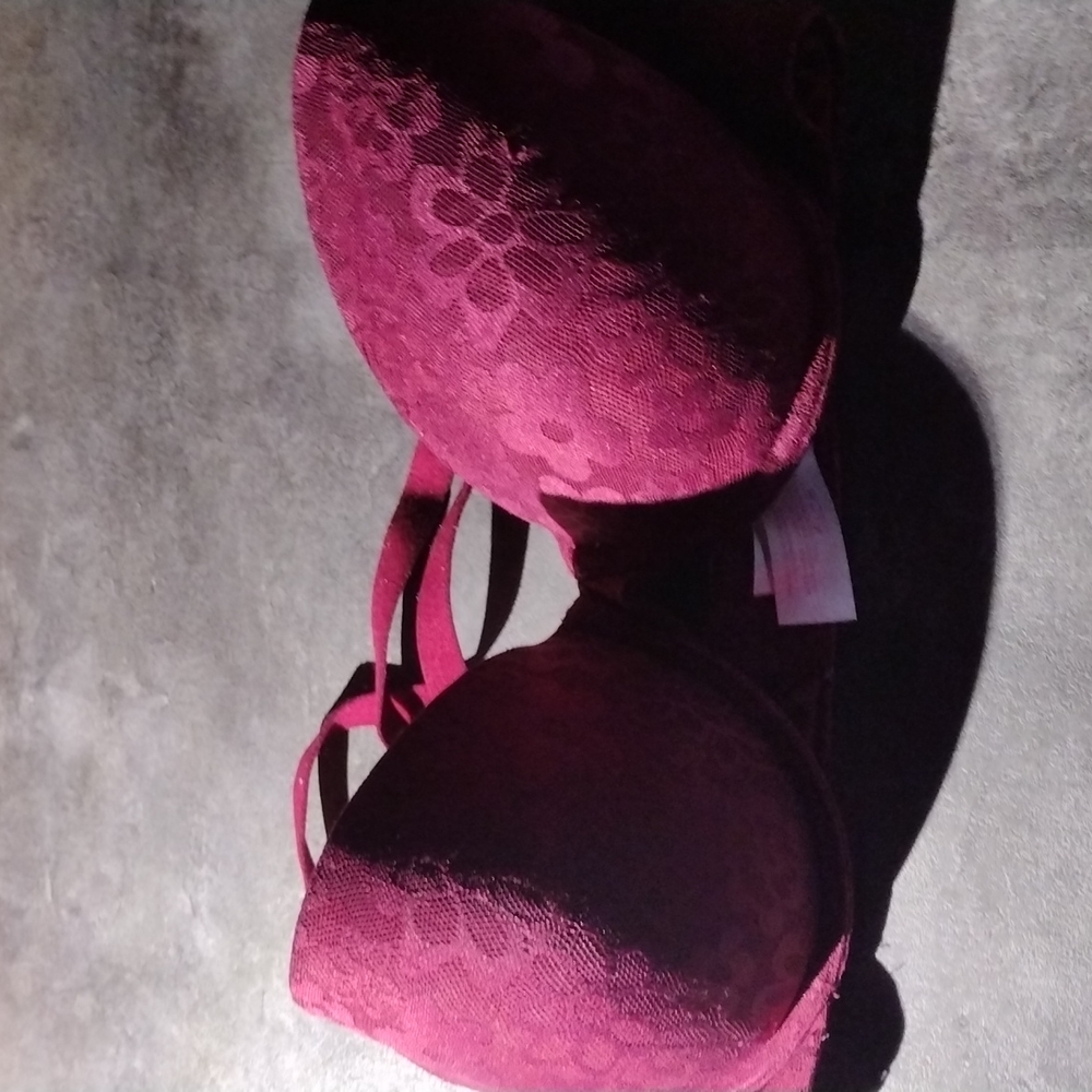 38C Maroon Lace Bra